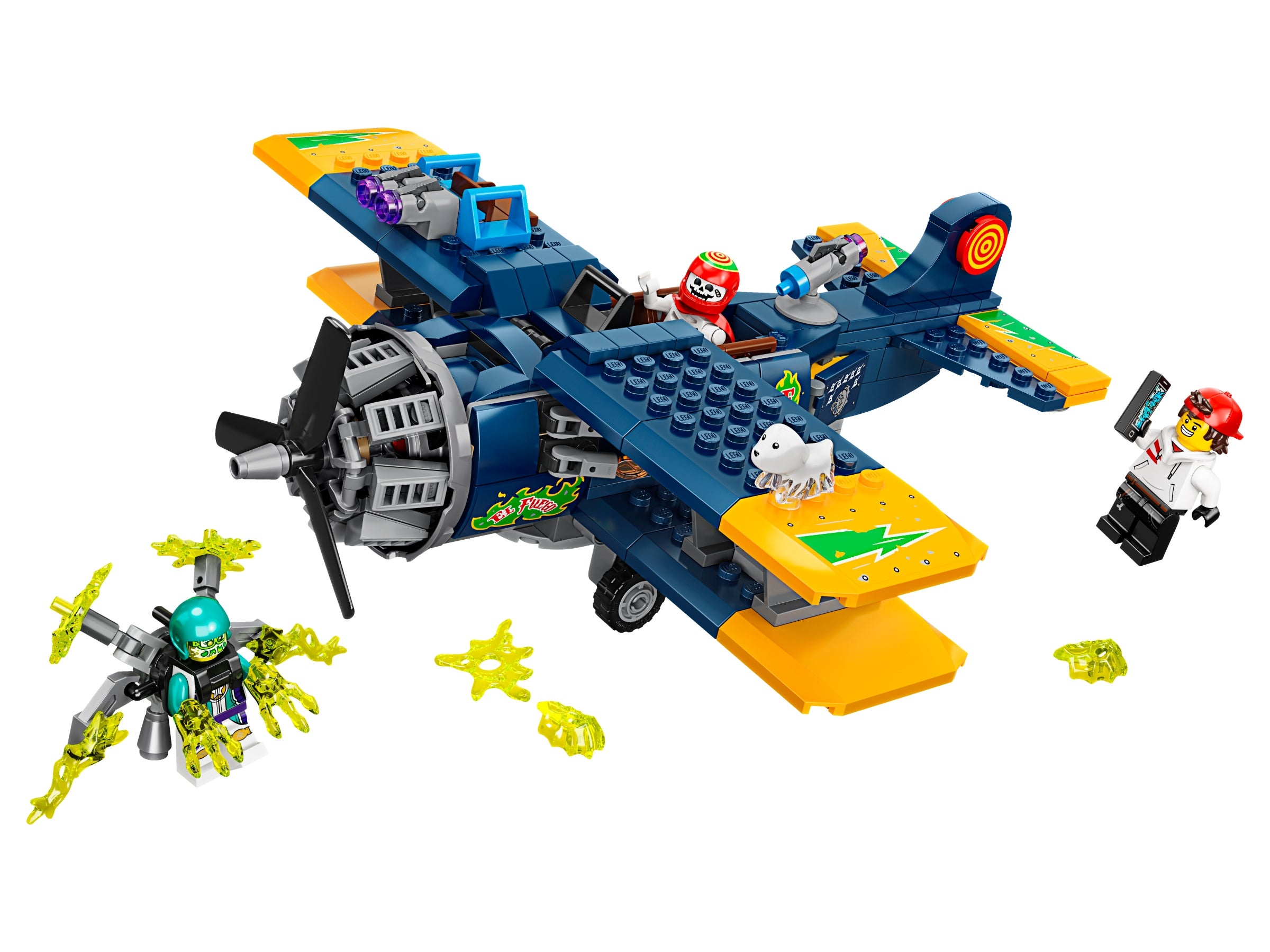 70429 LEGO El Fuego's Stunt Plane Hidden Side for sale online
